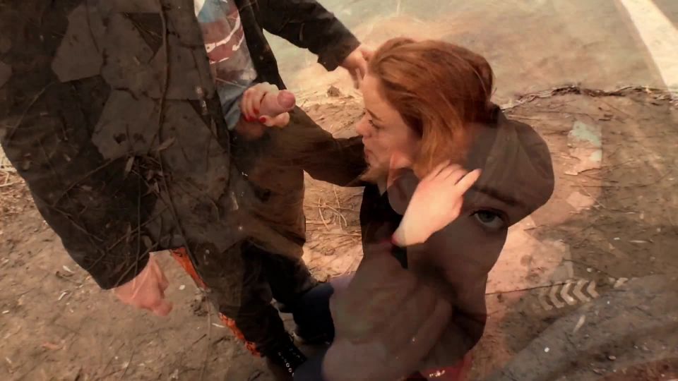 Juicy Risky Blowjob on a Public Beachs - Public