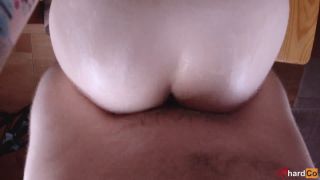 RMhard Co - Homemade Doggystyle Anal Only POV - Petite Amateur Gets Her Big Ass Fucked & Glazed With Cum - Amateur anal-8