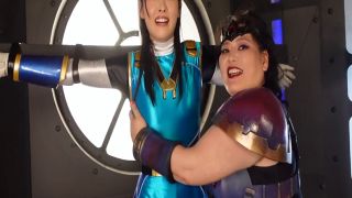 [SuperMisses.com] SPSE-01 Hisou Sentai Kageninja Blue is attacked by female-036-2