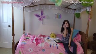 DiaperedonlineBunny B Picky Bunny Picky  Red Exposed-8