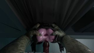 Hentai giant mutant stretched narrow ass with long dick and cum inside-3