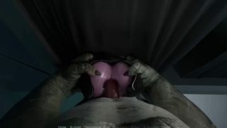 Hentai giant mutant stretched narrow ass with long dick and cum inside-7