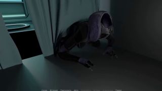 Hentai giant mutant stretched narrow ass with long dick and cum inside-9