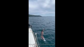 Milena Angel () Milenaangel - my friends visited my town on their yacht and i had a few hours of chilling yesterday i 28-05-2021-5