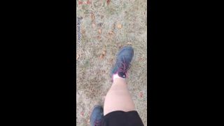 [GetFreeDays.com] ASMR Solo Female Walking in Sneakers Then Taking Off Sweaty Socks Adult Stream May 2023-4