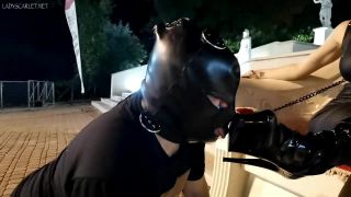 LADY SCARLET: "BOOT WORSHIP AT THE PARTY" (720 HD) (ITALIAN FEMDOM, PUBLIC HUMILIATION, BOOT WORSHIP, BOOT DOMINATION)-2