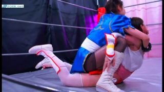 [WarAnLov.com] PXLC-06 セクシーアイドルプロレズリング コスプレスタイル ～格闘ヒロインレズバトル編～(FHD ver.)-7