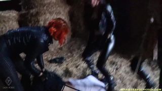 free adult clip 5 SinSistersDungeon – Lady Perse: Slave Caught On The Road And Used By Us - oral - cumshot bald fetish-7