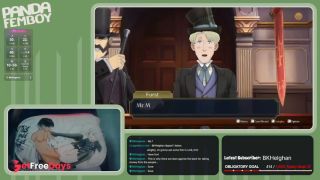 [GetFreeDays.com] PandaFemboy Plays The Great Ace Attorney Chronicles Part 6 Porn Clip July 2023-8