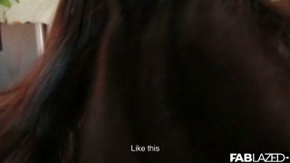 BF's Friend Pounds Fablazed In Doggy Style Fablazed Cumshot-2