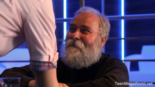 Rebecca Black & Sharon Good Barman Action Blowjob Natural Ti-1