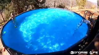 online xxx clip 10 fetish foxes femdom porn | By The Pool With Greyhound | bdsm porn-5