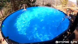 online xxx clip 10 fetish foxes femdom porn | By The Pool With Greyhound | bdsm porn-6