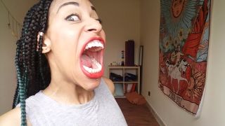 My big mouth and fat tongue Black!-4