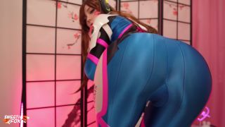 Sweetie Fox - Minx Cosplay D.Va, Overwatch Ass Fucks-0