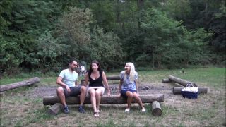 xxx clip 19 Picnic finished with group sex - public blowjob - fetish porn hardcore femdom-0