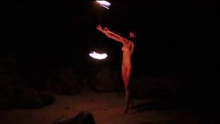 Mistress Alana - Nude Fire Dancing(Femdom porn)-3