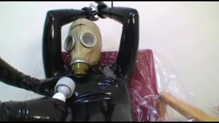 7151 New Rubber Mask Restraint Super Breathing Control-0