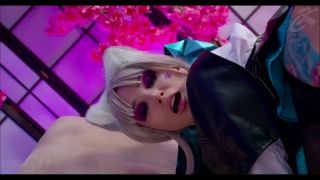 Fiftiweive69 Anal Anime Cosplay Genshin Lesbian Fuck With Huge Strapon Dildo (Cosplay)-7