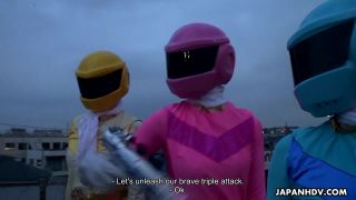 free porn video 48 asian bbw Galactic Sentai Brave Are Overpowered By Aliens And Fucked When Captured - Japan HDV, japanhdv on asian girl porn-2