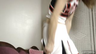 SpankingRedAssThieving Cheerleader - Lily Swan   John Osborne.-9
