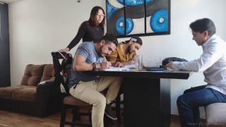 The Teacher Gets Horny And Everyone Fucks Her In The Classroom Gangbang 12 1080p-0