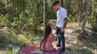 Indica Flower - Public Fuck In The Forest - Teen-1