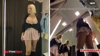 [GetFreeDays.com] Young blonde shows big tits in the dressing room. See throuhg clothes Adult Video October 2022-8