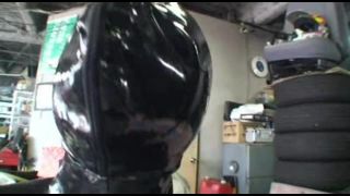 dlrrs-018 - Restraint rubber breathing control in garage-6