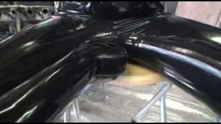 dlrrs-018 - Restraint rubber breathing control in garage-8