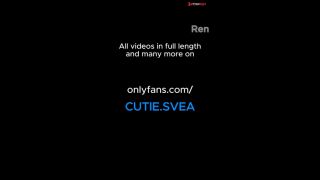 Extra Creamy Solo Fuck and Squirting Compilation - Svea Cutie - German Girl-8