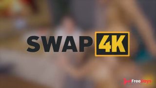 SWAP4K. Surprise Threesome seduced a busty beauty and cucked her boyfriend-9
