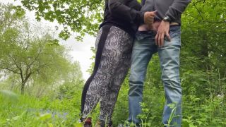 OurFetishLife - Felt my mother in law's camel toe in leggings while she was making me cum-2