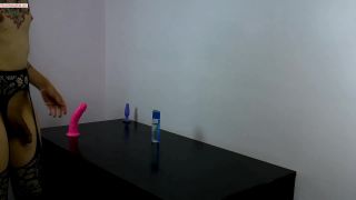 Tia Tizzianni in TS MYA DILDO FISTING HANDS FREE CUMSHOT – $8.99 (Premium user request)!!!-7