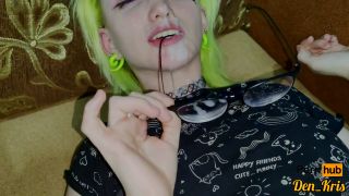den_kris - a selection of a lot of serma for a cute schoolgirl with glasses-2