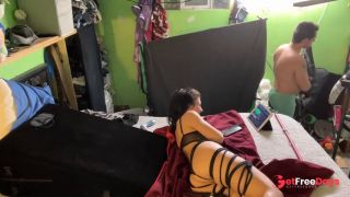 [GetFreeDays.com] Hot Milf - Tied to Ceiling by her ASS - Live stream vibrator play Adult Video April 2023-0