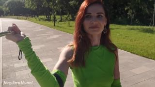 Jeny Smith – the Green Dress I Made for Myself pantyhose -6