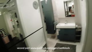 Risky Public Blowjob by Kate Truu and RaeLilBlack in IKEA Part1-7