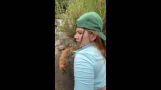 Blowjob JuicyBody2001 JuicyBody2001 Gets Creampied By The River-8