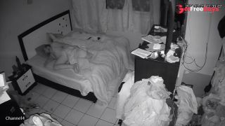 [Sleeping.Porn] Сouple snores in their sleep every night, hidden bedroom video-0