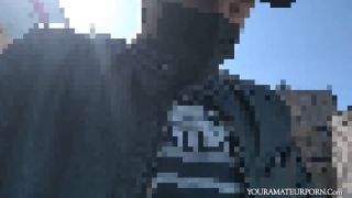 754080 Jerking his veiny cock in public.-7