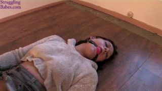 Tied-up ballgagged and  vibed-8