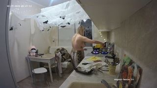 Tatiana Cooking Topless 2024-10-29 720P - Voyeur-9