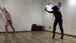 Latin Beauties in High Heels - severe Femdom Spanking video.-5