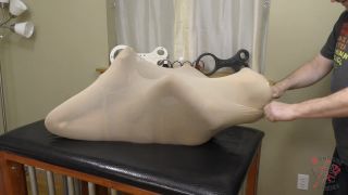 adult video clip 26 Bondage Junkies – Hazel vs. Her Nylon Starfish, slave market bdsm 3d hd on fetish porn -8