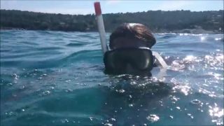 My swimming under water  - -) peep of vacation-0