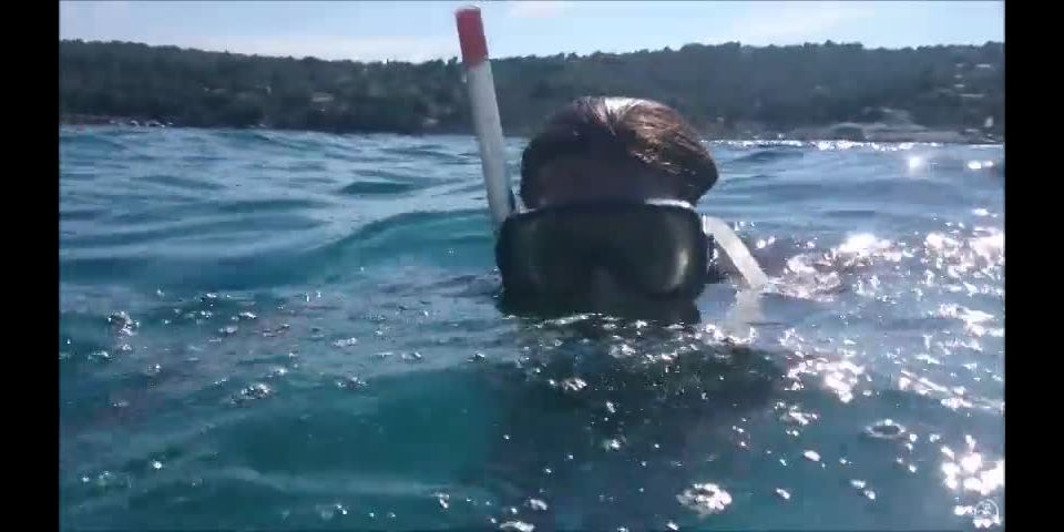 My swimming under water  - -) peep of vacation