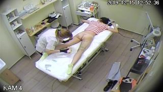 Voyeur Hidden camera in depilation salon 8,  on voyeur -7