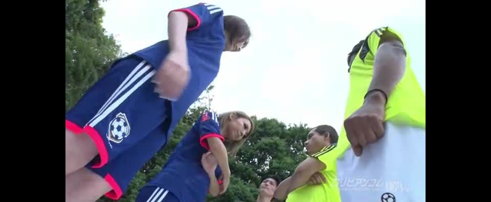 HIKARI, Aya Kisaki World Soccer FIFA Fuck (Japanese porn)