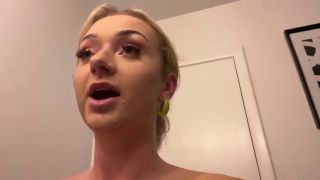 Sex With Stranger Filthy blonde brit SophiaMayy fucks fat French cock in America - takes huge facial-1
